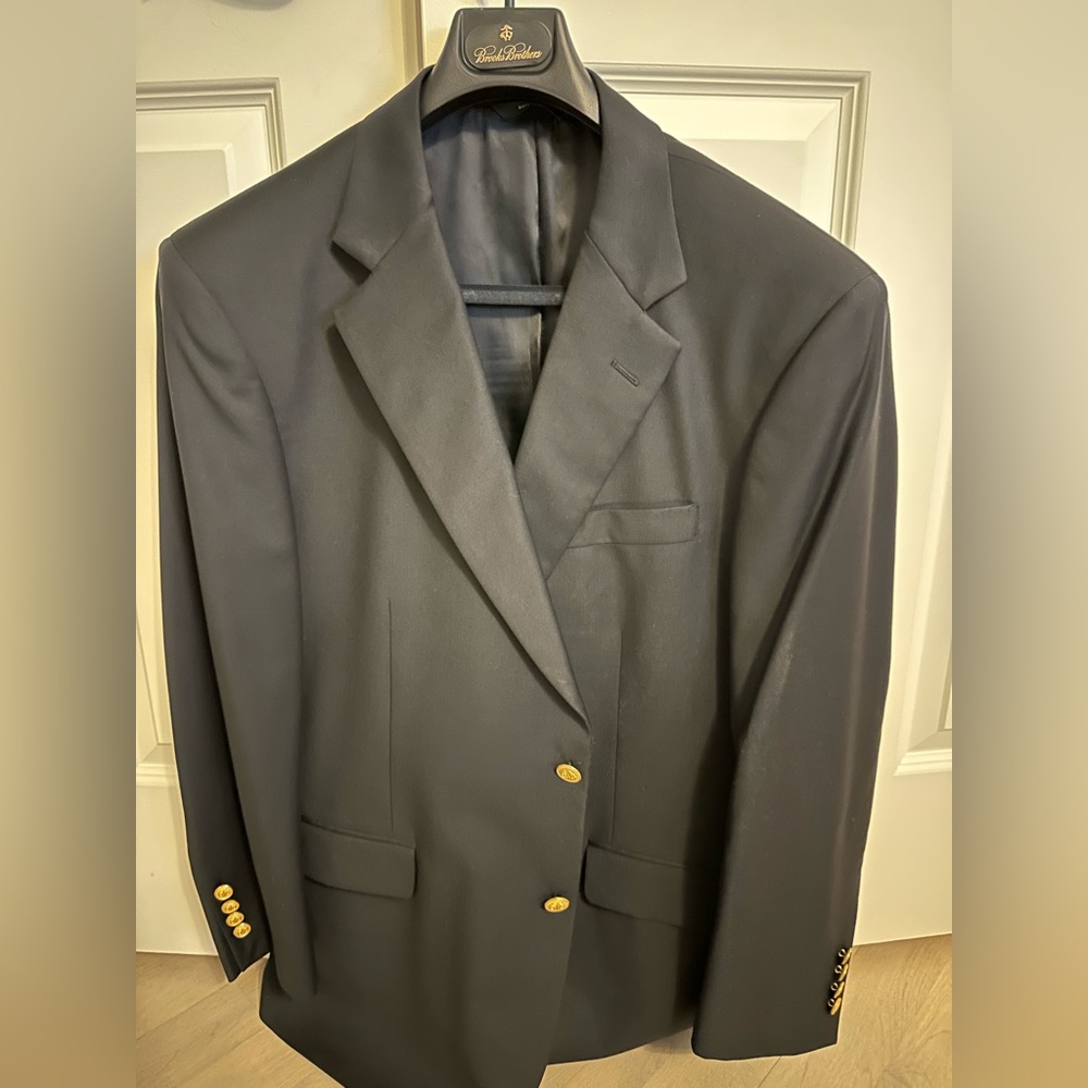 Brooks brothers country club blazer navy